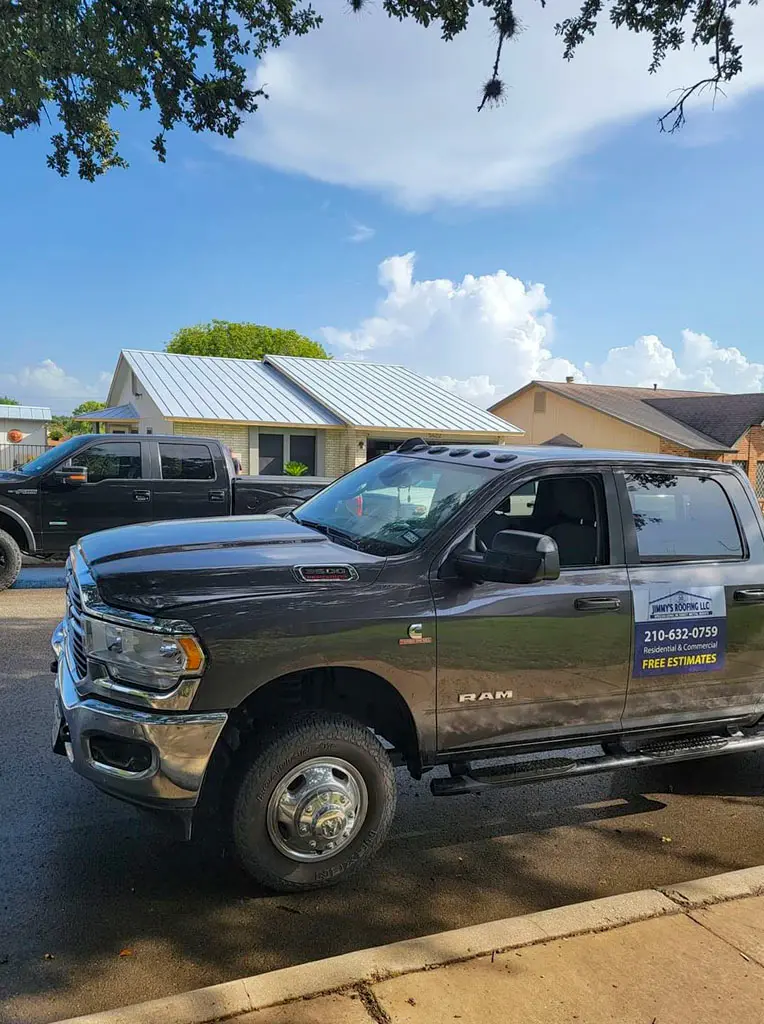 Residential metal roofing in San Antonio, TX.